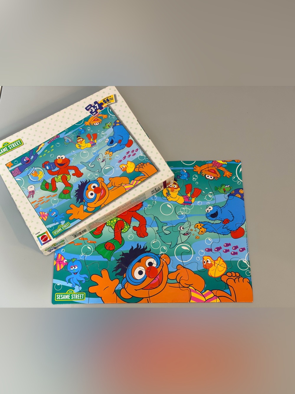 Sesame Street (2001) Complete 24 Kid’s Jigsaw